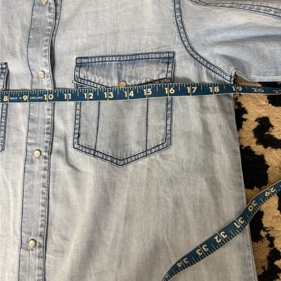 Elan denim blouse - Picture 13 of 15